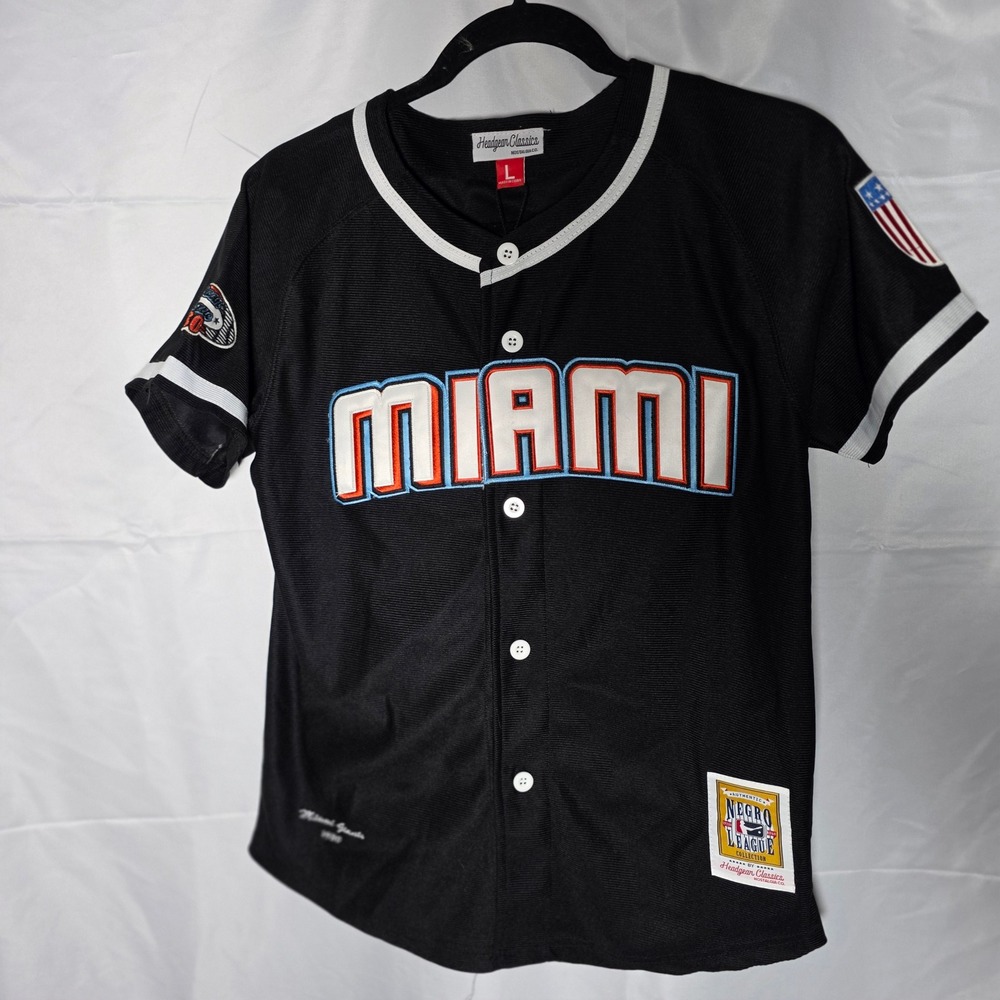 Headgear Classics Negro League‎ Miami Giants 1930 Replica Baseball Jersey Size L